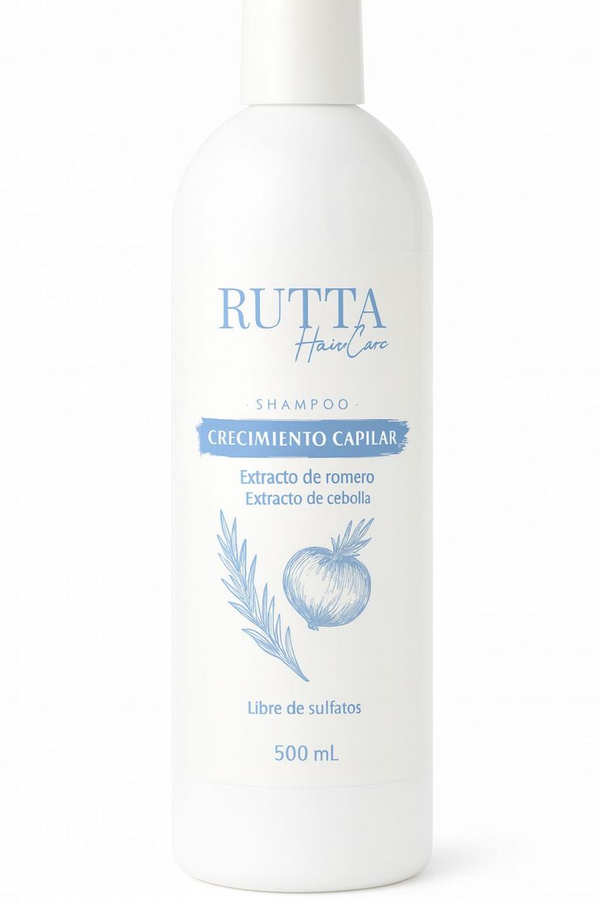 Shampoo Rutta 500 Ml - Crecimiento Capilar