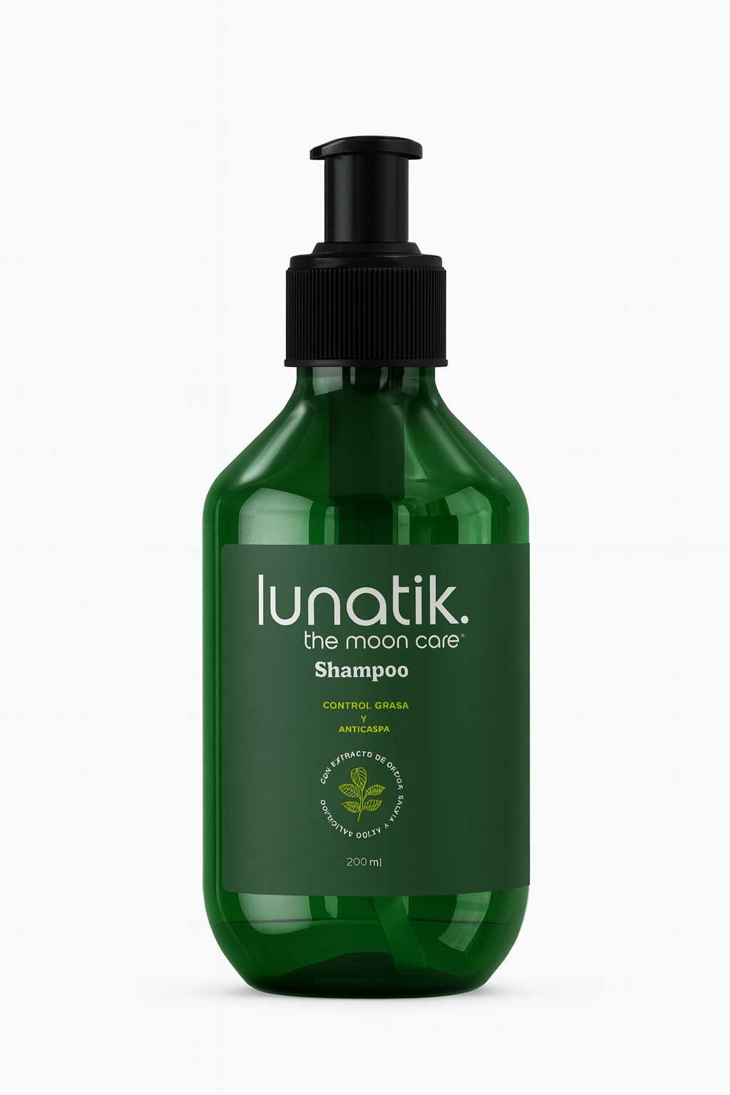 Shampoo Lunatik Control Grasa y Anticaspa – 250 ml