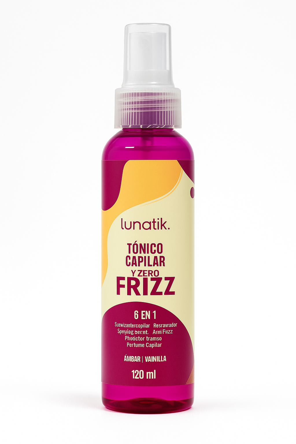 Tónico Capilar Zero Frizz  6 en 1 – 120 ml