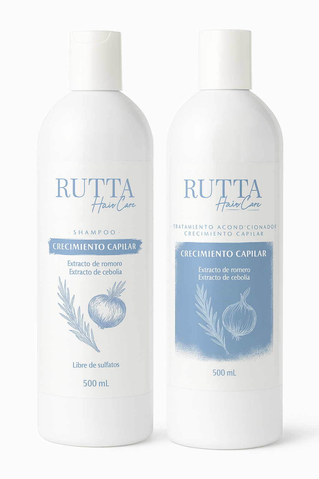 Kit de belleza capilar Rutta - 500 ML (C/U)