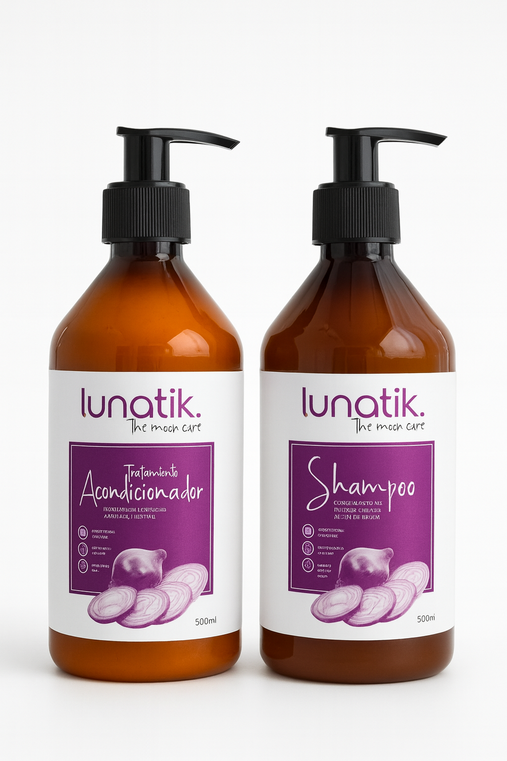 Kit de cuidado capilar de cebolla - 500 ML (C/U)