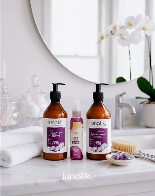 Kit Capilar De Cebolla. (tratamiento + Shampoo + Tónico)