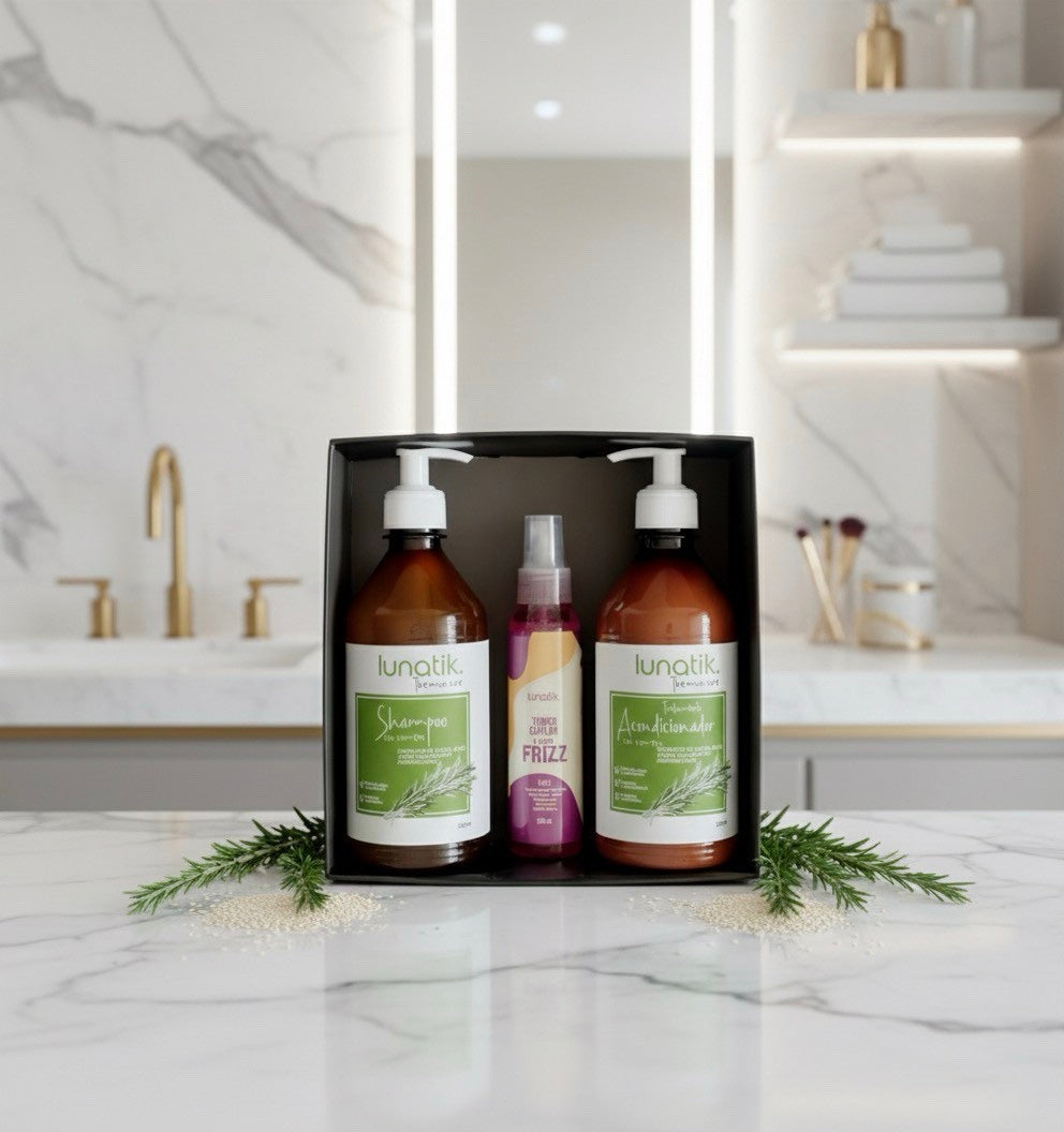 Kit Capilar De Romero. (tratamiento + Shampoo + Tónico)