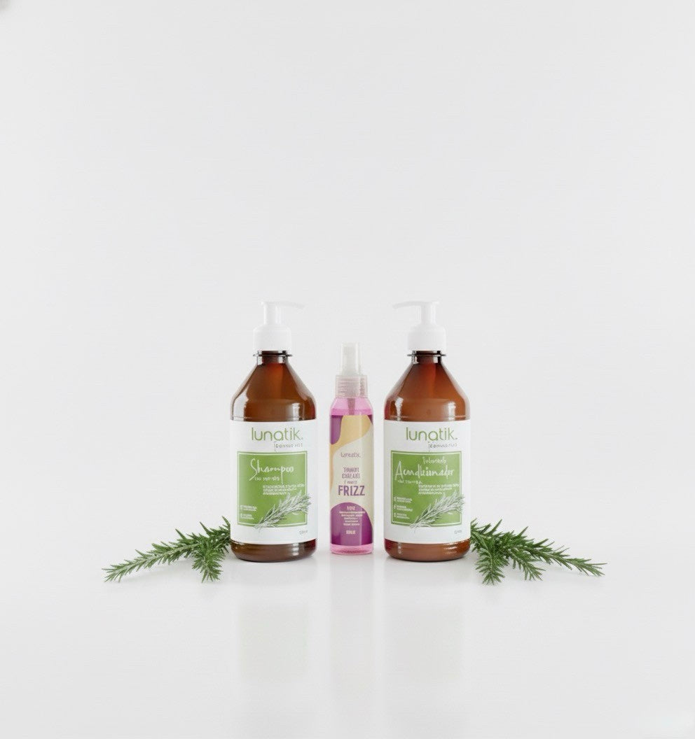 Kit Capilar De Romero. (tratamiento + Shampoo + Tónico)